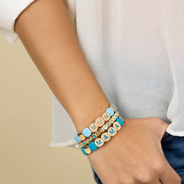 BRACELET COLORFUL Mama Turquoise