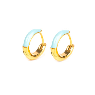 BOUCLES D'OREILLES Les Attachantes Bleu Givré