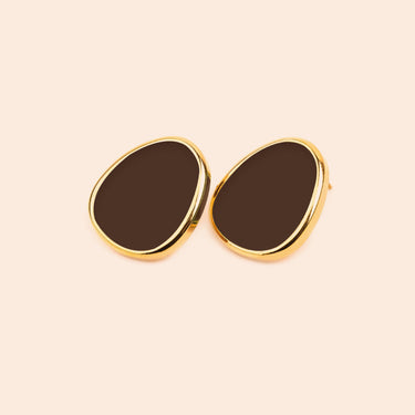 Boucles d'Oreilles Les Délicieuses Chocolat
