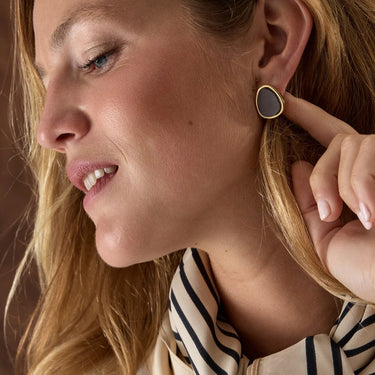 Boucles d'Oreilles Les Délicieuses Chocolat