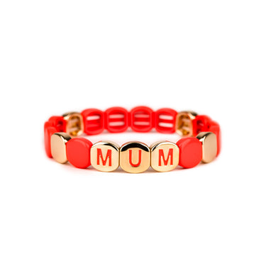 BRACELET COLORFUL Mum Orange Pepsi