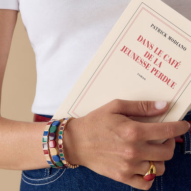 Bracelet Carre Serti Quartier Latin