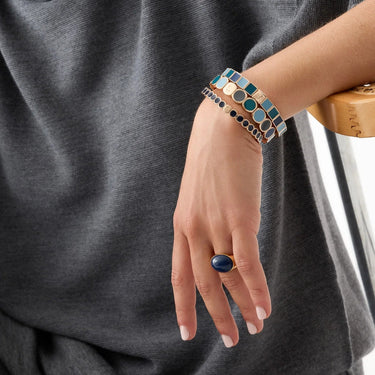 Bracelet Carré Serti Les Toits de Paris