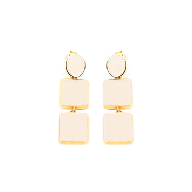 BOUCLES D'OREILLES Les Audacieuses Beige