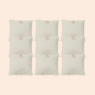 Set of 9 cushions