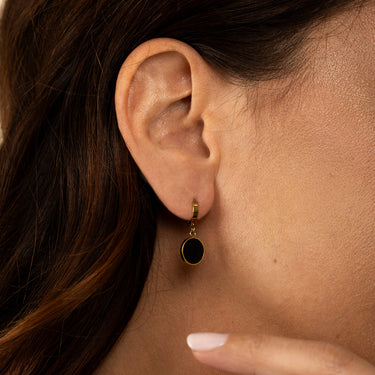 BOUCLES D'OREILLES Les Raffinées Noir