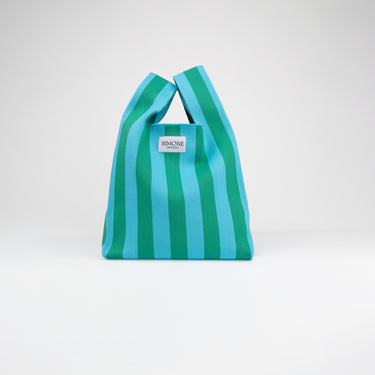 Sac bayadère Ecume Vert Pastel